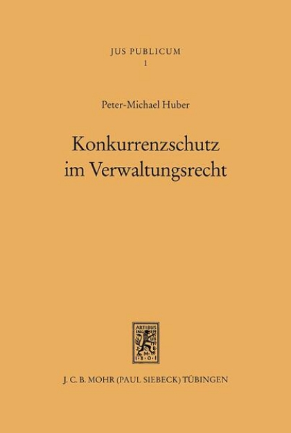 Bild von Konkurrenzschutz im Verwaltungsrecht (eBook)