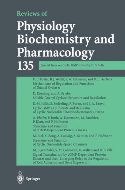 Bild von Reviews of Physiology, Biochemistry and Pharmacology (eBook)