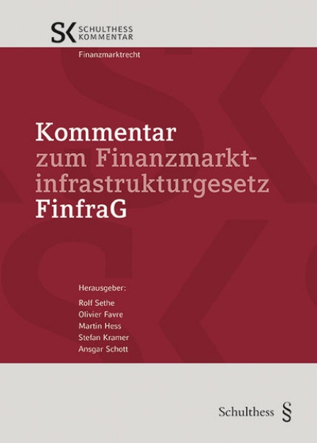 Bild von Kommentar zum Finanzmarktinfrastrukturgesetz (FinfraG)