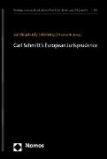 Bild von Carl Schmitt's European Jurisprudence (eBook)