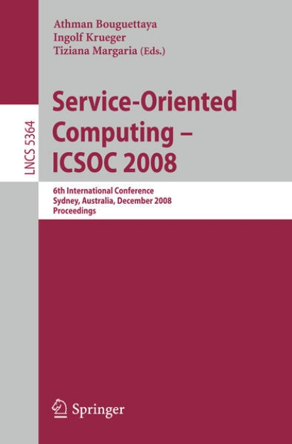 Bild von Service-Oriented Computing - ICSOC 2008 (eBook)