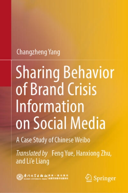 Bild von Sharing Behavior of Brand Crisis Information on Social Media (eBook)