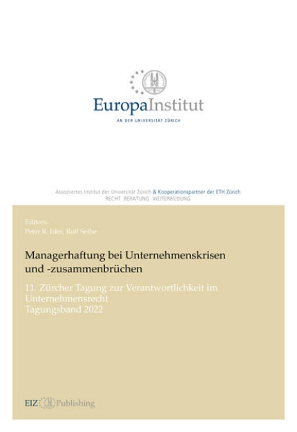 Bild von Managerhaftung bei Unternehmenskrisen und -zusammenbrüchen (eBook)