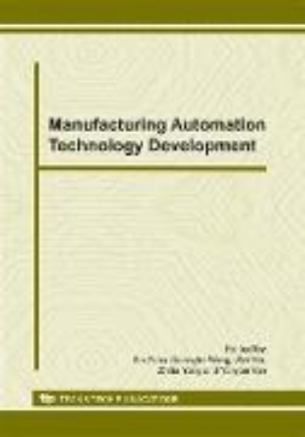 Bild von Manufacturing Automation Technology Development (eBook)