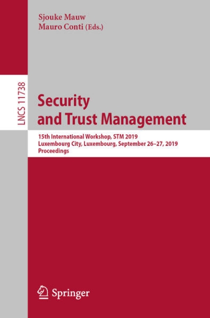 Bild von Security and Trust Management (eBook)