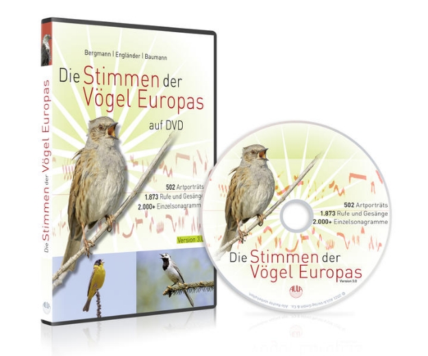 Bild von Die Stimmen der Vögel Europas auf DVD