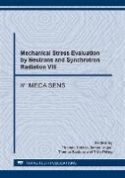 Bild von Mechanical Stress Evaluation by Neutrons and Synchrotron Radiation VIII (eBook)