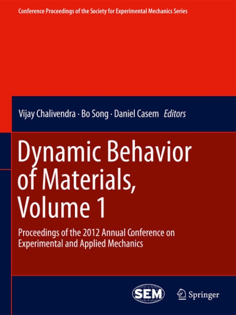 Bild von Dynamic Behavior of Materials, Volume 1 (eBook)