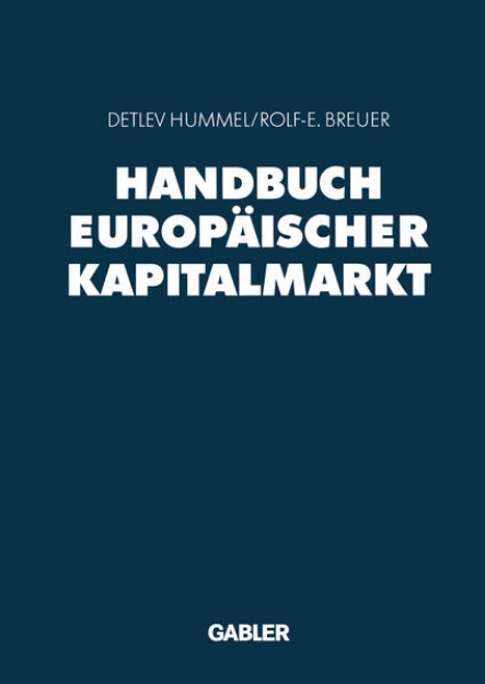 Bild von Handbuch Europäischer Kapitalmarkt (eBook)