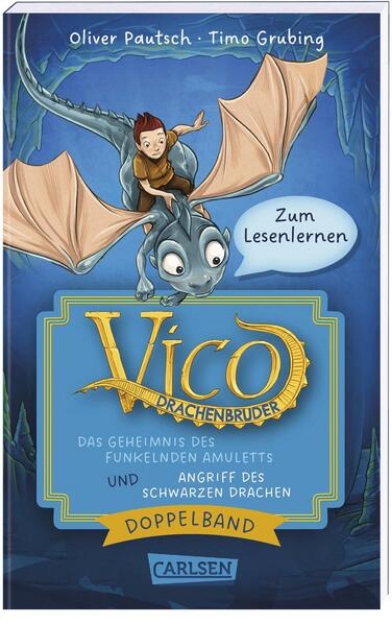 Bild von Vico Drachenbruder Doppelband - Enthält die Bände: Das Geheimnis des funkelnden Amuletts (Band 1) / Angriff des schwarzen Drachen (Band 2)