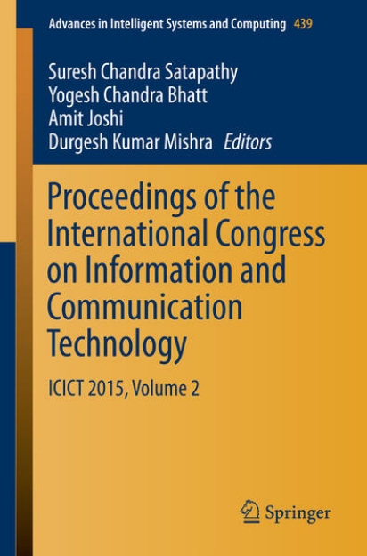 Bild von Proceedings of the International Congress on Information and Communication Technology (eBook)