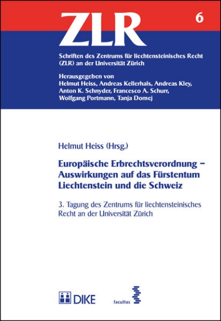 Bild von Europäische Erbrechtsverordnung - Auswirkungen auf das Fürstentum Liechtenstein und die Schweiz