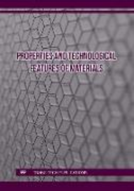 Bild von Properties and Technological Features of Materials (eBook)