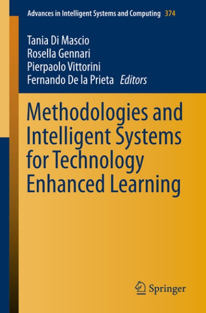 Bild von Methodologies and Intelligent Systems for Technology Enhanced Learning