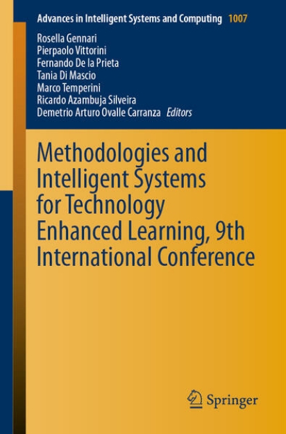 Bild von Methodologies and Intelligent Systems for Technology Enhanced Learning, 9th International Conference