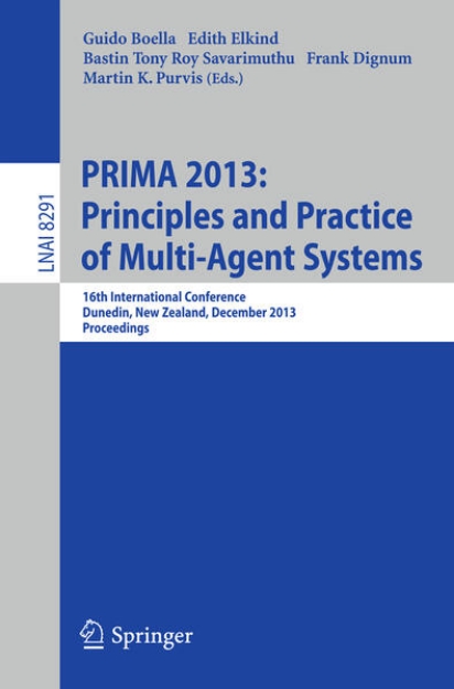 Bild von PRIMA 2013: Principles and Practice of Multi-Agent Systems (eBook)