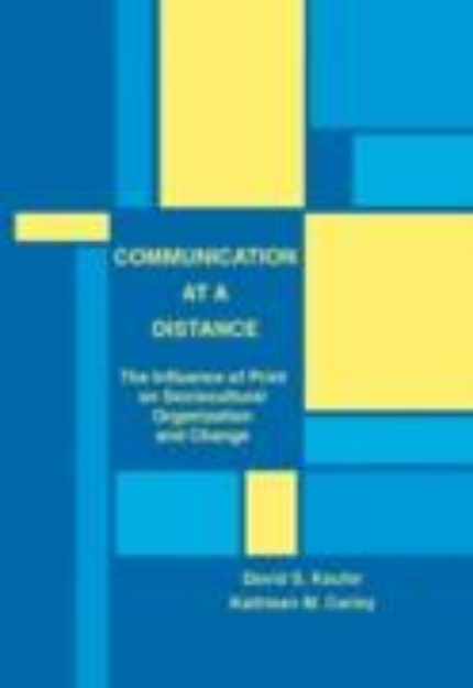 Bild von Communication at A Distance (eBook)