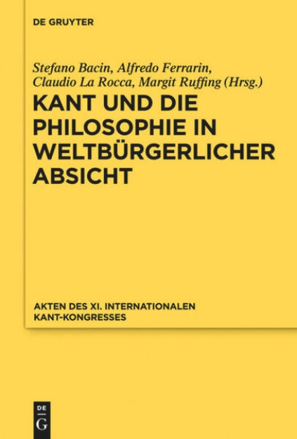 Bild von Kant und die Philosophie in weltbürgerlicher Absicht (eBook)