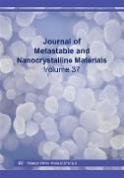 Bild von Journal of Metastable and Nanocrystalline Materials Vol. 37 (eBook)