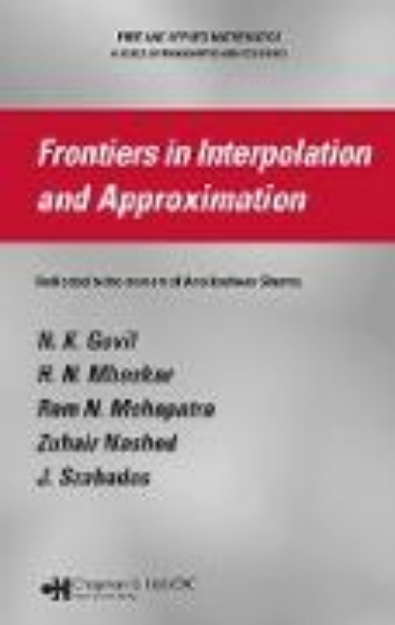 Bild von Frontiers in Interpolation and Approximation (eBook)